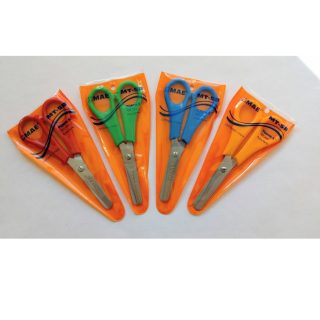 TIJERAS MAE PUNTA ROMA ESC 5 C/REGLA IMPRESA MT-5R