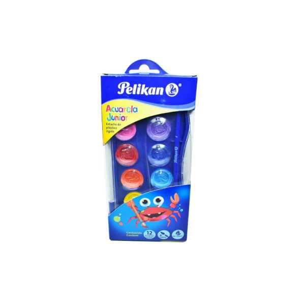 ACUARELAS C/12 PELIKAN JUNIOR