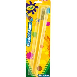 BROCHA INFANTIL CRAYOLA  GRUESA MOD. 080208