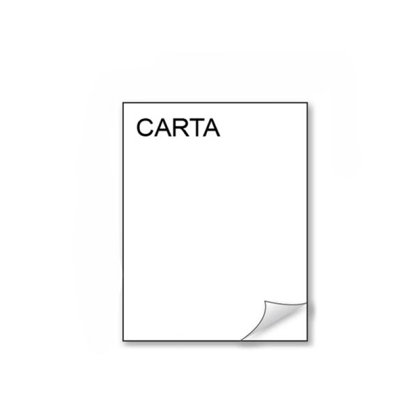 HOJA BOND SUELTA CARTA BLANCA