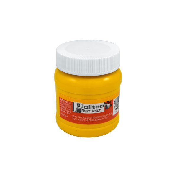 PINTURA POLITEC AMARILLO MEDIO 250ml  318