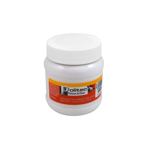 PINTURA POLITEC BLANCO DE TITANIO 250ml 301