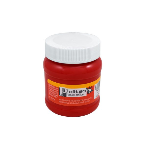 PINTURA POLITEC ROJO 250ml  314