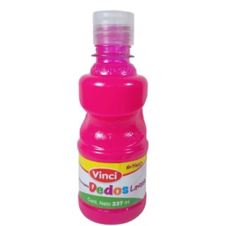 PINTURA DIGITAL DEDOS ROSA VINCI  237ML