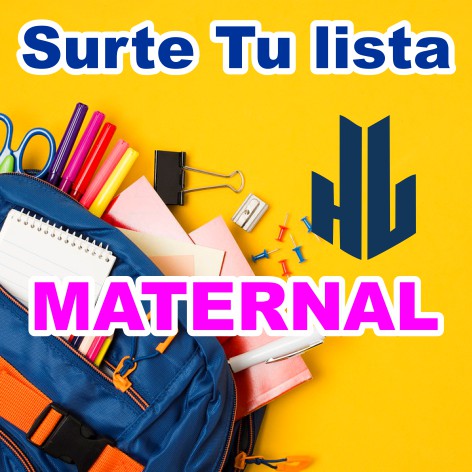 Paquete de Utiles Maternal Heroés