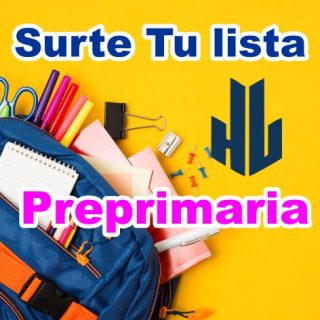 Paquete de Utiles Preprimaria Heroes