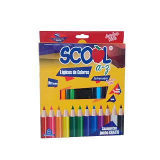 COLORES C/12 SCOOL JUMBO TRIANGULAR