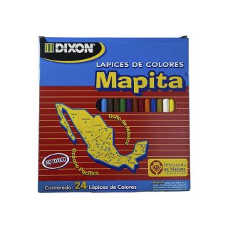 COLORES C/24 DIXON MAPITA LARGOS