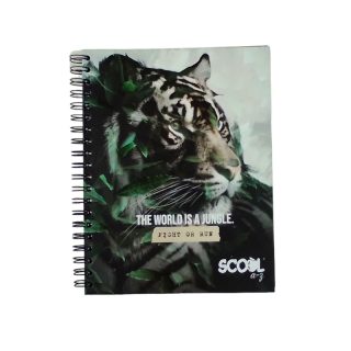 CUAD PROF 100H DOBLE ESP SCOOL C7 PASTA DURA