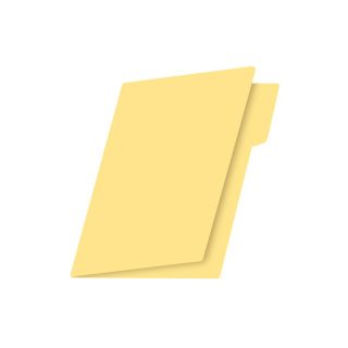 FOLDER CARTULINA CARTA AMARILLO NASSA PZ