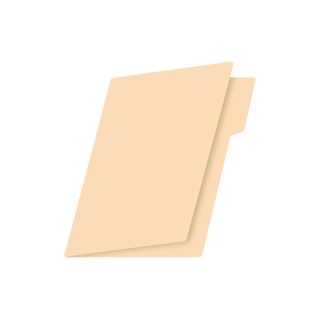 FOLDER CARTULINA CARTA CREMA NASSA PZ