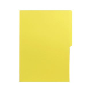 FOLDER CARTULINA OFICIO AMARILLO NASA PZ