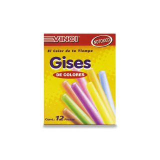 GISES C/12 COLORES VINCI SEMI-COMPRIMIDOS
