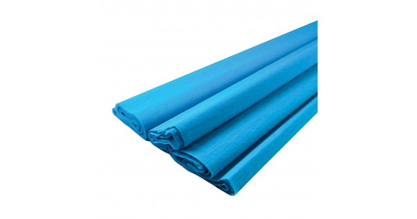 PAPEL CREPE AZUL TURQUEZA NO 27 COLIBRI