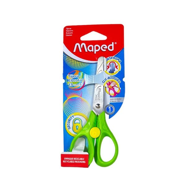 TIJERA MAPED SEGURIDAD PUNTA ROMA 13 CM