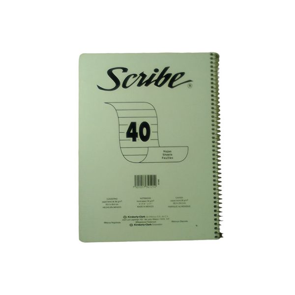 CUAD PROF 40H ESP CLASS PLAST SCRIBE RAYA - Image 2