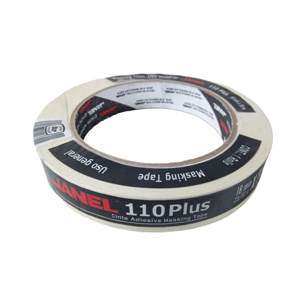 CINTA MASKING TAPE 18*50 JANEL 110 PLUS