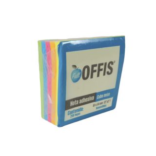 NOTA ADHESIVA FULL OFFIS MINICUBO NEON 2*2" 250H