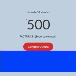 Paq 5 -500 Timbres para 500 FACTURAS MyBusiness y G2001