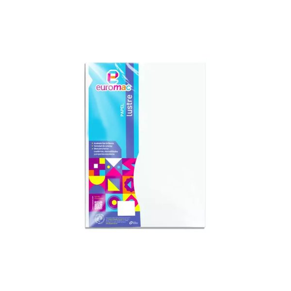 PAPEL LUSTRE BLANCO