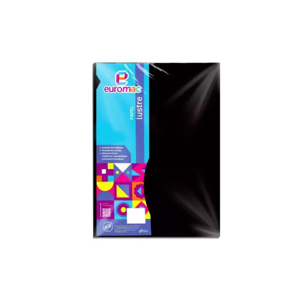 PAPEL LUSTRE NEGRO