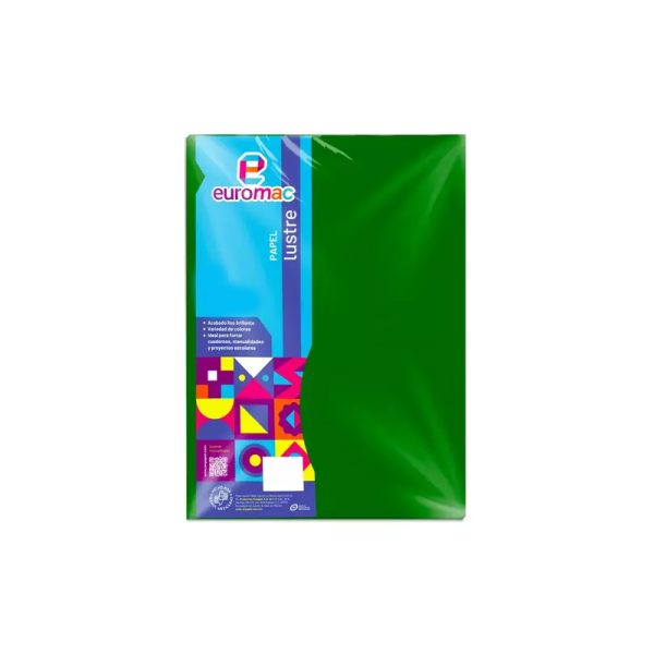 PAPEL LUSTRE VERDE BANDERA
