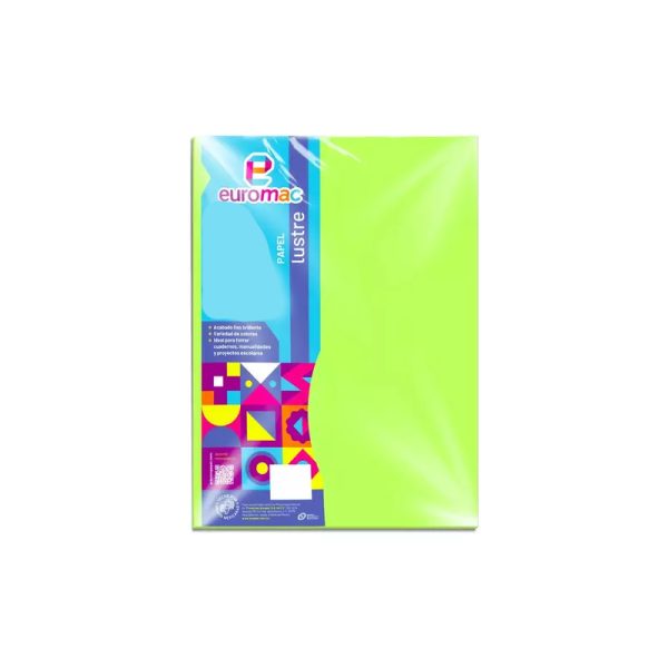 PAPEL LUSTRE VERDE PISTACHE