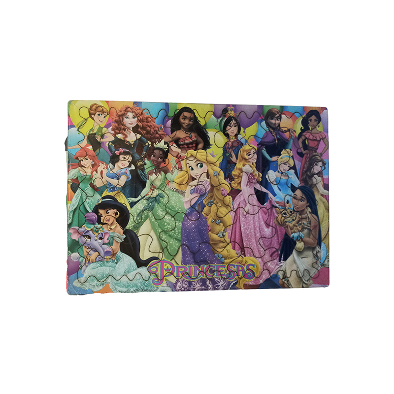 ROMPECABEZAS C/30 PZ MADERA GDE 39x27