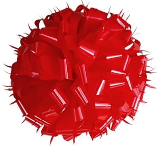 MOÑO GIGANTE ROJO LISO COCHE CAMIONETA