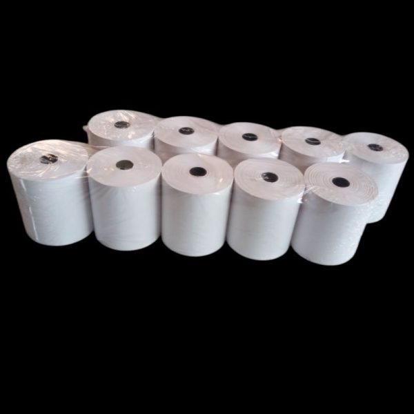 ROLLO DE PAPEL 80*70 TERMICO PAQ C/10 piezas