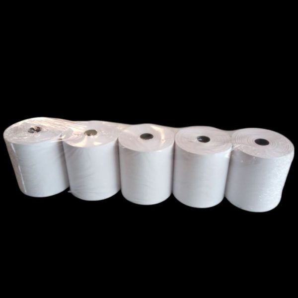 ROLLO DE PAPEL 80*70 TERMICO PAQ C/05 piezas