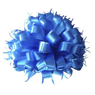 MOÑO GIGANTE AZUL CLARO LISO COCHE CAMIONETA