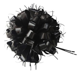 MOÑO GIGANTE NEGRA LISO COCHE CAMIONETA